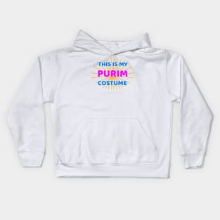 This is my Purim costume Kids Hoodie